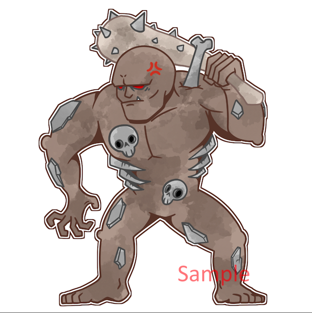Wild_Berk 'Ogre' Sticker 4x4