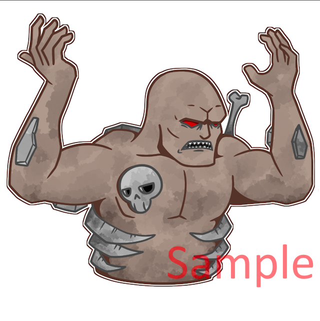 Wild_Berk 'Rage' Sticker 4 X 4