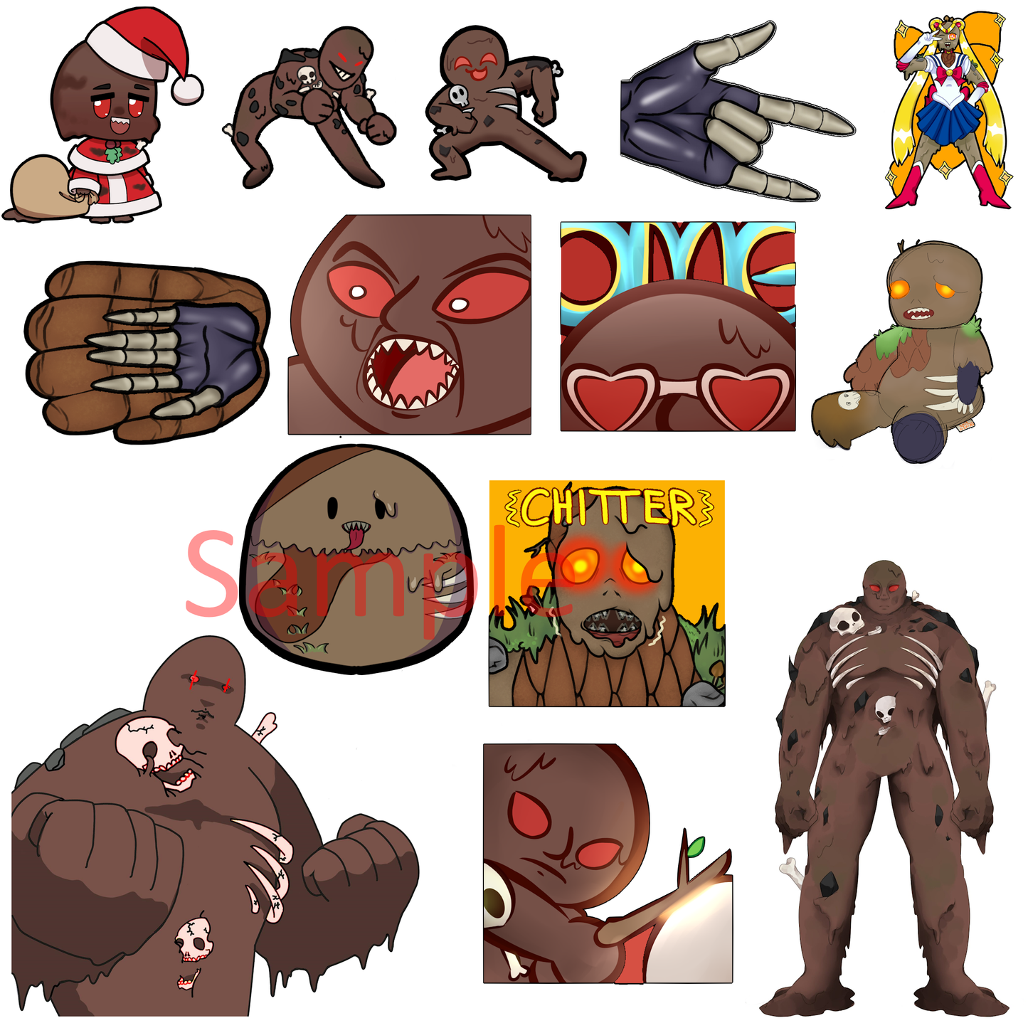 Wild_berk Generation One Sticker Sheet