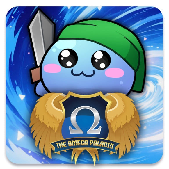 TheOmegaPaladin Icon Sticker 4 X 4